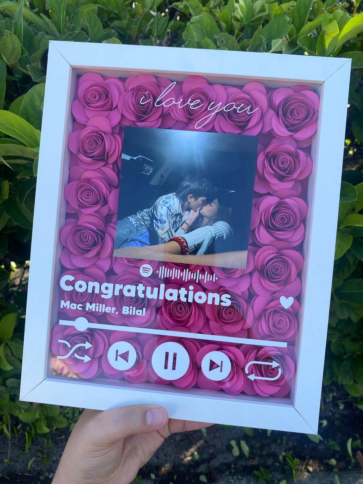 Music Flower Shadowbox