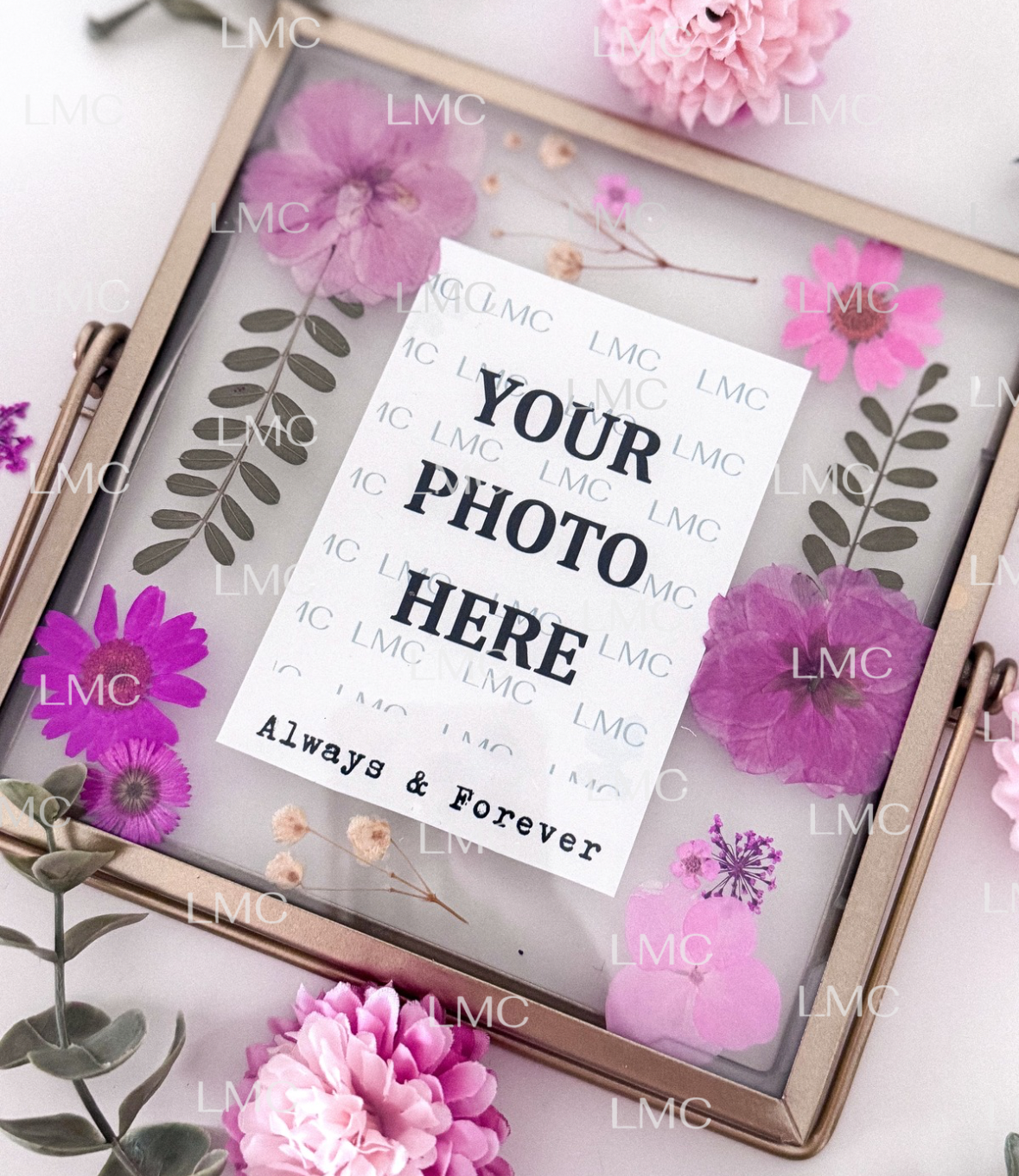 Pressed Flower Picture Frame