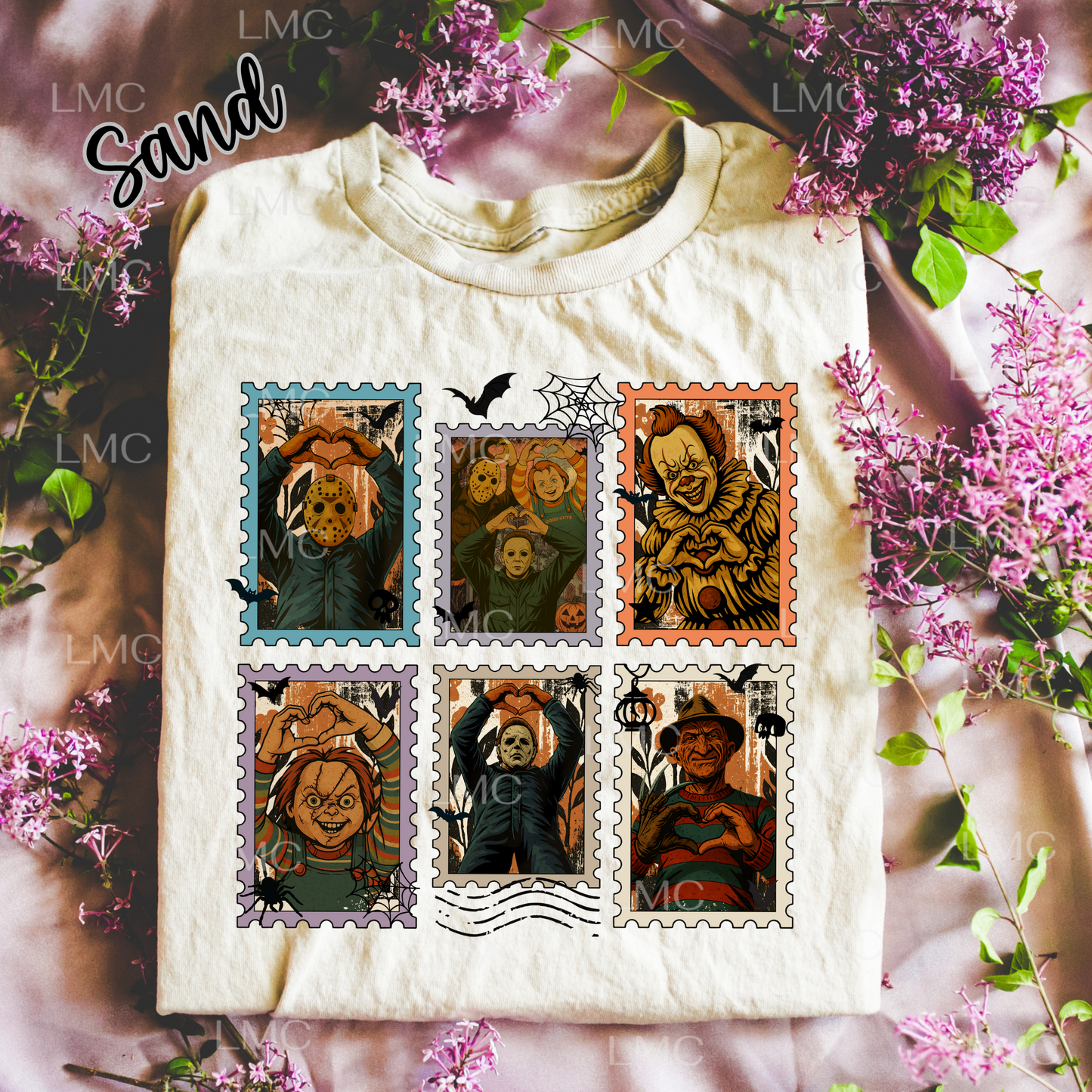 Horror Postage Stamps