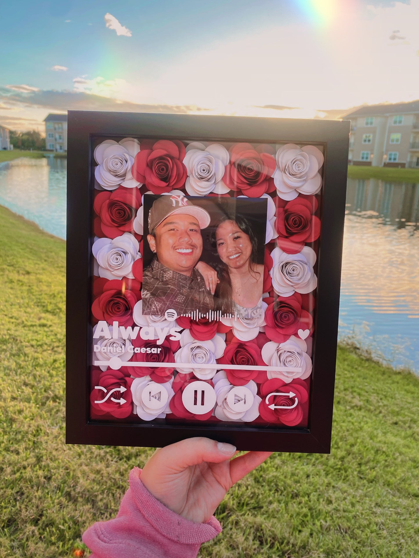 Music Flower Shadowbox
