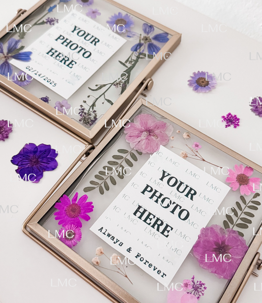 Pressed Flower Picture Frame
