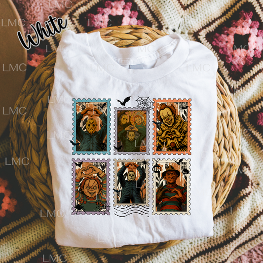 Horror Postage Stamps