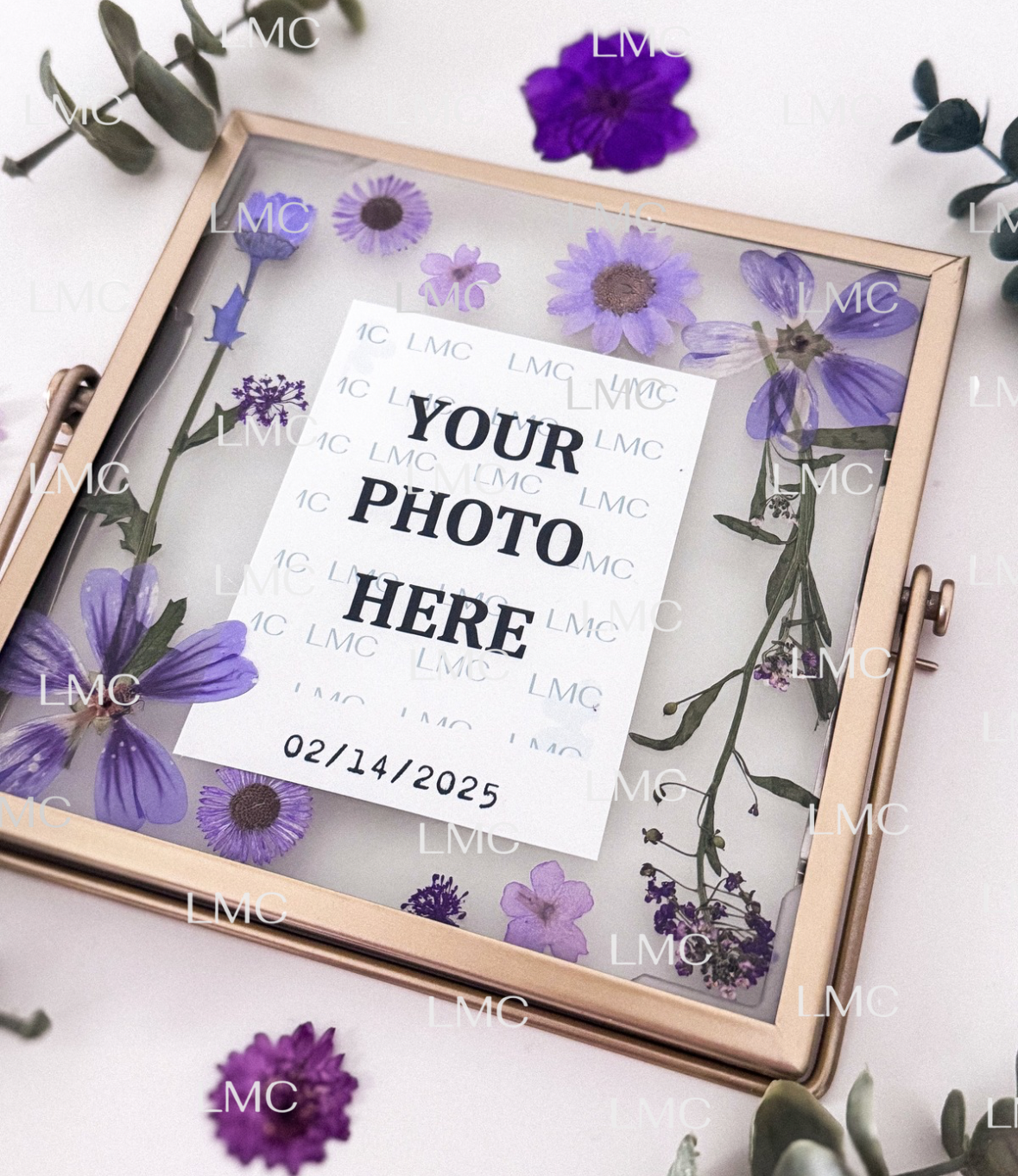 Pressed Flower Picture Frame