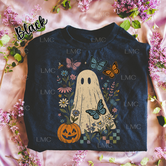 Retro Floral Ghost